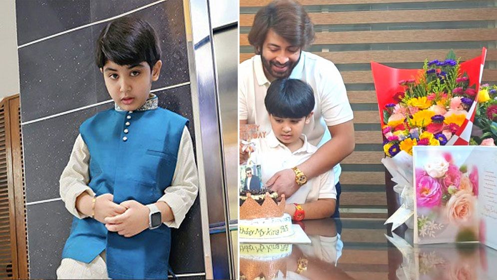 ছেলেকে শুভেচ্ছা জানিয়ে স্ট্যাটাস শাকিবের, যা লিখলেন