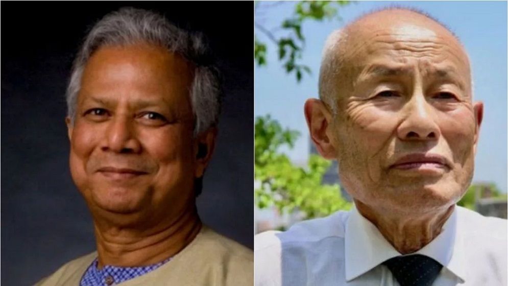 শান্তিতে নোবেল পাওয়া নিহন হিদানকিওকে ড. ইউনূসের বার্তা, যা লিখলেন
