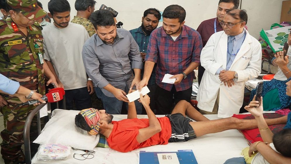 আন্দোলনে আহতদের ১ কোটি ৭১ লাখ টাকা সহায়তা