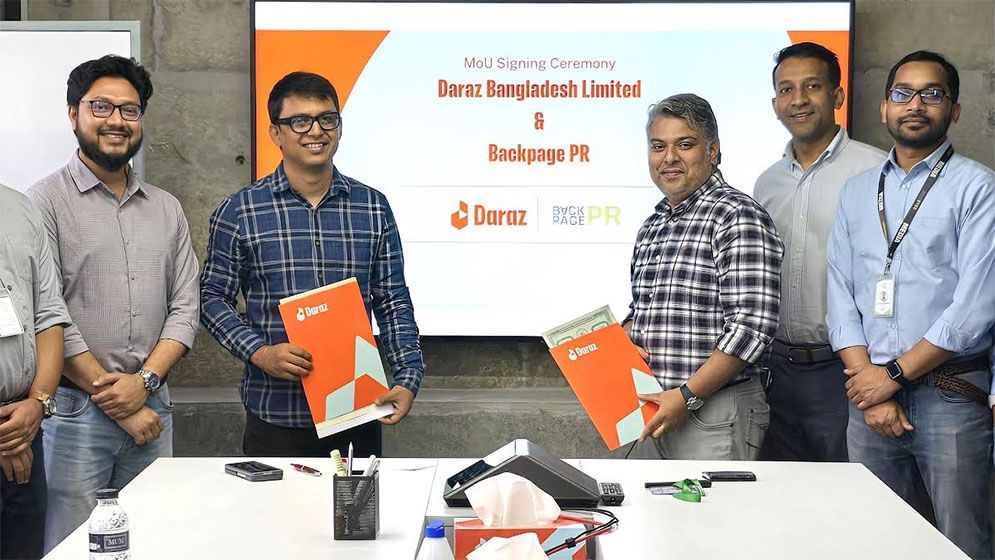 দারাজ বাংলাদেশের স্ট্র্যাটেজিক কমিউনিকেশনস পার্টনার ব্যাকপেজ পিআর