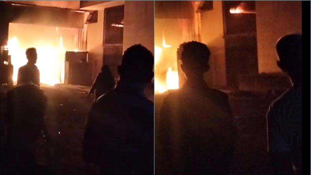 চট্টগ্রামে জুস কারখানায় আগুন