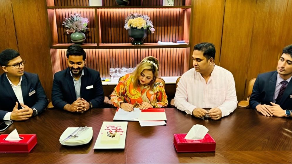 পাঁচ তারকা হোটেল রামাদার সাথে চুক্তিবদ্ধ হলো এমজে ফ্যাশন