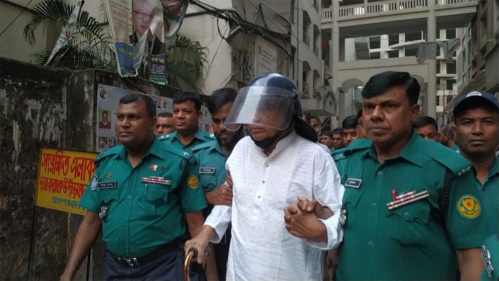 সাবেক গণপূর্তমন্ত্রী ইঞ্জিনিয়ার মোশাররফ কারাগারে