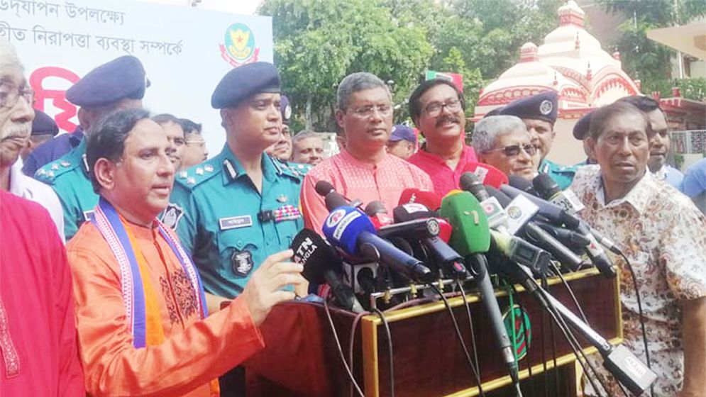 দুর্গাপূজা ঘিরে ঢাকায় নিরাপত্তা ঝুঁকি নেই
