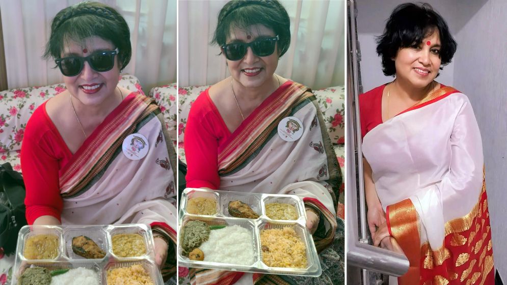 ফেসবুকে পূজোর ভোগ নিয়ে তসলিমা নাসরিনের পোস্ট, মুহূর্তেই ভাইরাল