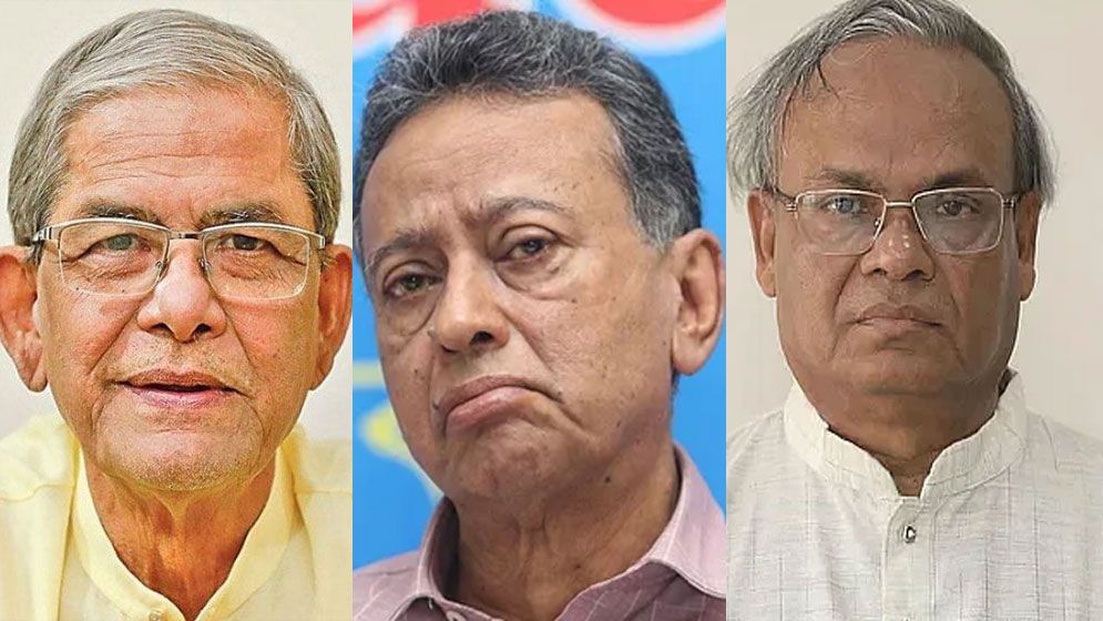খালাস পেলেন মির্জা ফখরুল-আমির খসরু-রিজভী