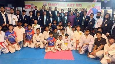 কারাতে প্রতিযোগিতায় শারীরিক ও মানসিক শক্তি বৃদ্ধির প্রতিশ্রুতি