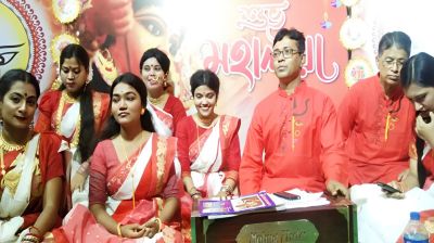 শুভ মহালয়ার মাধ্যমে দেবী দুর্গাকে আহবান