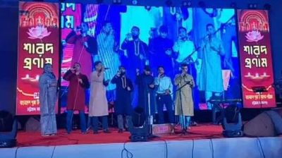 পূজামণ্ডপে ইসলামি ভাবধারার গান, গ্রেপ্তার ২