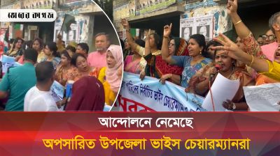যে দাবি নিয়ে মাঠে নেমেছে হাসিনা সরকারের উপজেলা ভাইস চেয়ারম্যানরা