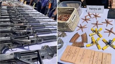 যৌথ অভিযানে ২৯৭ আগ্নেয়াস্ত্র উদ্ধার, গ্রেপ্তার ১৪৮