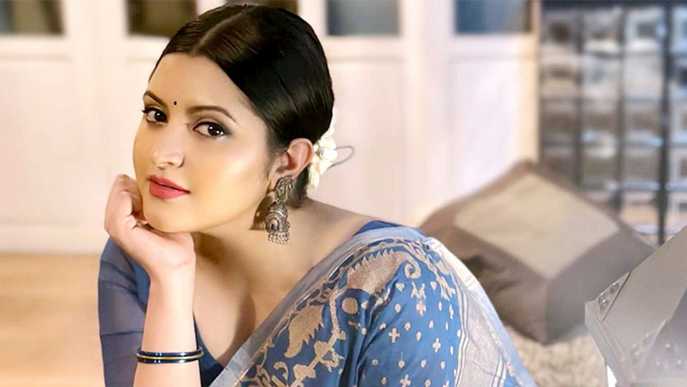 প্রচারণায় কলকাতায় পরীমণি