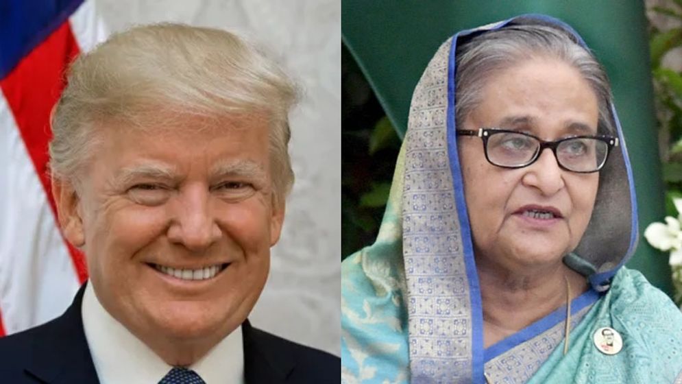 শেখ হাসিনা এখনো বাংলাদেশের প্রধানমন্ত্রী, এ কথা বলেননি ট্রাম্প