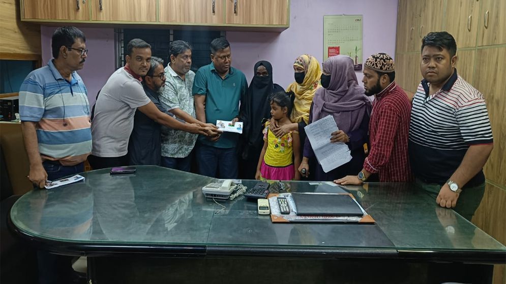 গণঅভ্যুত্থানে শহীদ ইউসুফ ছানোয়ারের পরিবারের পাশে বিএনপি