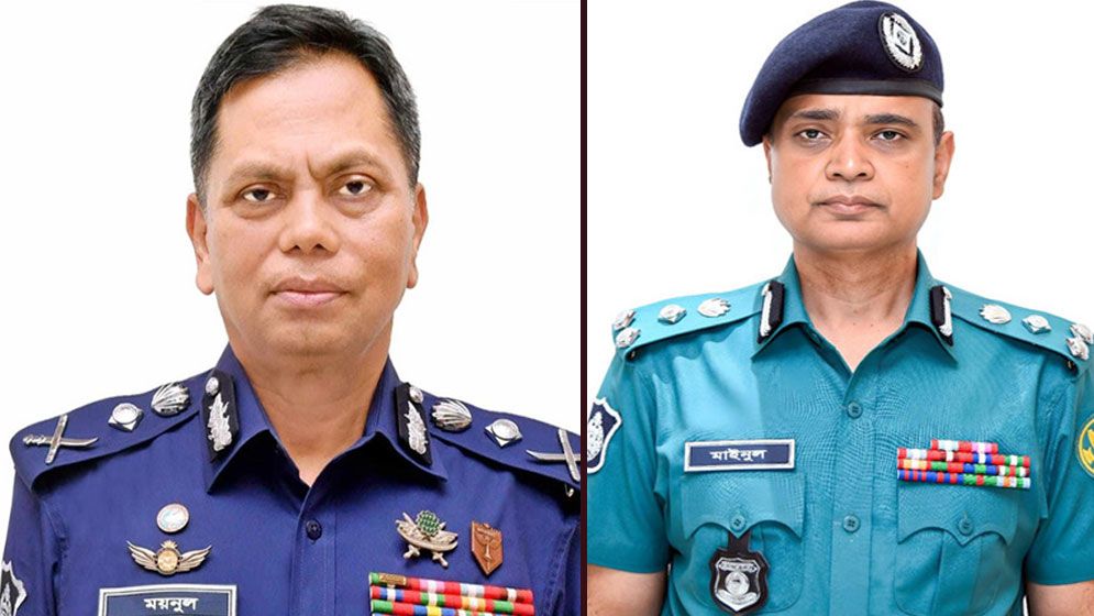 হঠাৎ সরিয়ে দেয়া হলো আইজিপি ও ডিএমপি কমিশনারকে