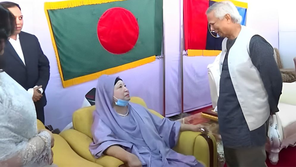 খালেদা জিয়ার স্বাস্থ্যের খোঁজ নিলেন প্রধান উপদেষ্টা