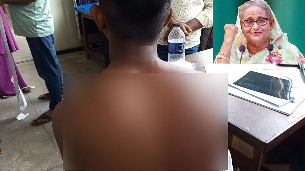 শেখ হাসিনার ছবিতে ‘হা হা রিঅ্যাক্ট’, ছাত্রদল কর্মীদের পেটালো ছাত্রলীগ