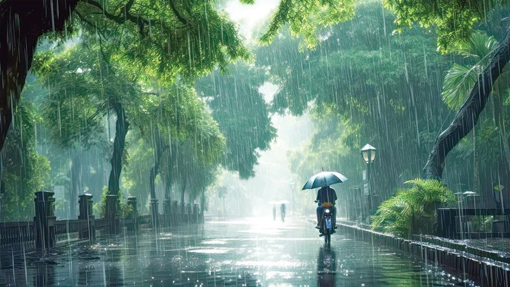 রাজধানীতে বৃষ্টি, যে বার্তা দিলো আবহাওয়া অফিস