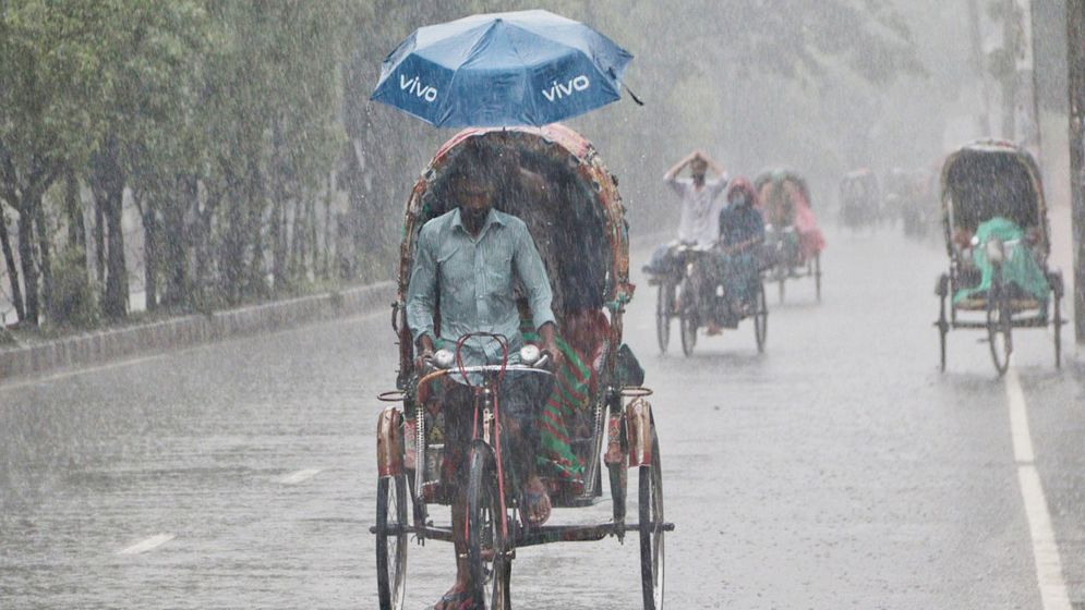 ৩ বিভাগে বজ্রসহ বৃষ্টি হতে পারে