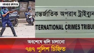 শিক্ষার্থীদের আন্দোলনে গুলি চালানো ৭৪৭ পুলিশ চিহ্নিত