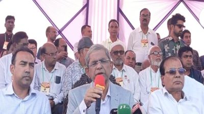 ছাত্র জনতার রক্তক্ষয়ী আন্দোলনের মাধ্যমে এসেছে সরকার: মির্জা ফখরুল