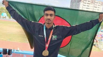 তাইওয়ানে স্বর্ণ জিতল বাংলাদেশের তামিম