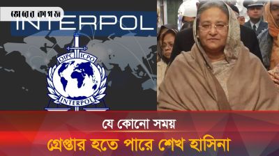 হাসিনাকে গ্রেপ্তার করতে রেড নোটিশ জারির বিষয়ে আইজিপিকে চিঠি
