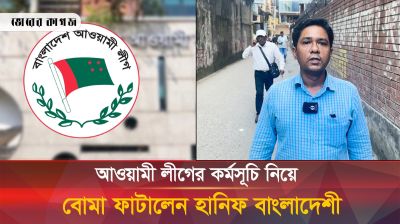 আওয়ামী লীগের কর্মসূচি নিয়ে বোমা ফাটালেন হানিফ বাংলাদেশী