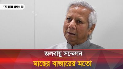 জলবায়ু সম্মেলন মাছের বাজারের মতো: ড. ইউনূস