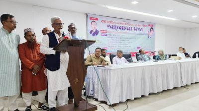 শেখ হাসিনা অন্তর্বর্তী সরকারের বিরুদ্ধে ষড়যন্ত্র করছে : জয়নুল আবদিন ফারুক