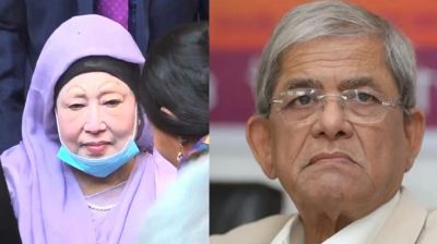 সেনাকুঞ্জে খালেদা জিয়াকে দেখেই কেঁদে ফেললেন মির্জা ফখরুল
