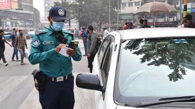 ট্রাফিক আইন লঙ্ঘন: ২ দিনে ডিএমপির ২ হাজার ২০০ মামলা