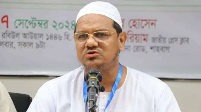 নাকে তেল দিয়ে ঘুমাচ্ছি না: চরমোনাই পীর