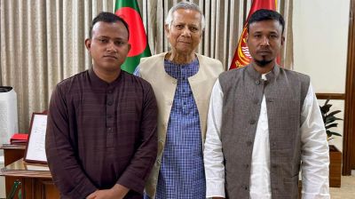 ড. ইউনূসের সঙ্গে সাক্ষাৎ করে যা চাইলো আবু সাঈদের পরিবার