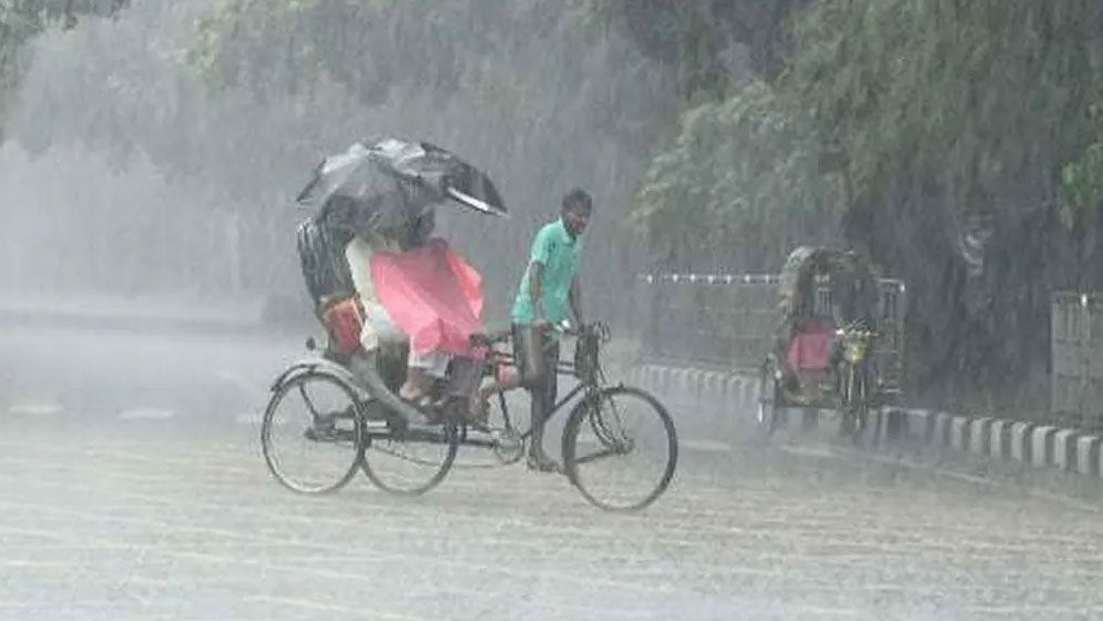 তিন বিভাগে বজ্রসহ বৃষ্টির পূর্বাভাস