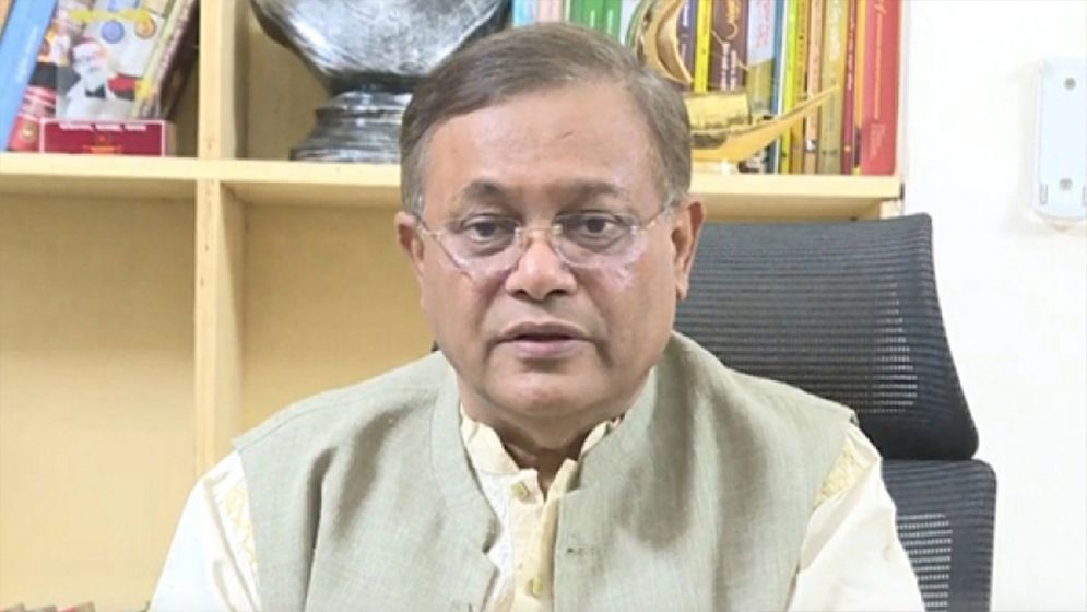 ছাত্র-জনতার আন্দোলনে পুলিশের গুলি ছোড়া নিয়ে যা জানালেন হাছান মাহমুদ