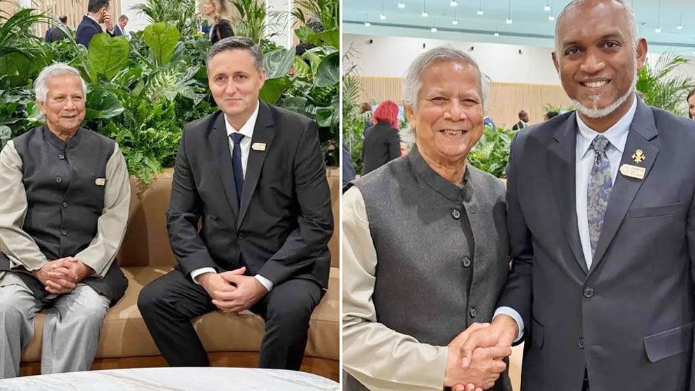 দুই দেশের রাষ্ট্রপতির সঙ্গে প্রধান উপদেষ্টার সাক্ষাৎ