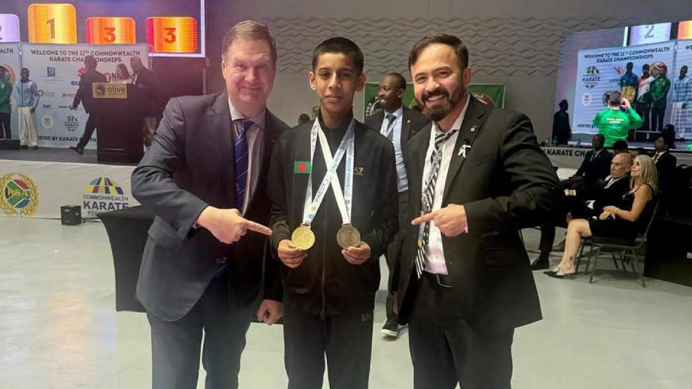 আফ্রিকায় স্বর্ণ জিতল বাংলাদেশি কারাতেকা