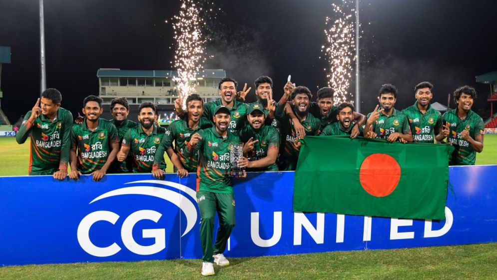 ওয়েস্ট ইন্ডিজকে হোয়াইটওয়াশ করে বাংলাদেশের ইতিহাস