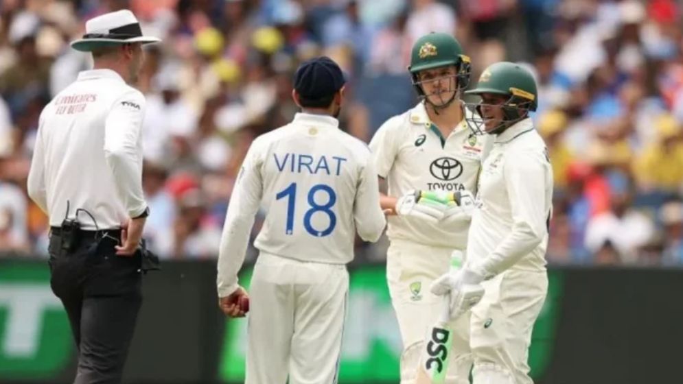 কনস্টাসকে ধাক্কা: বড় দুঃসংবাদ পেলেন কোহলি