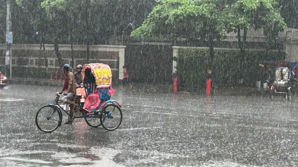 ঢাকাসহ তিন বিভাগে বৃষ্টির আভাস