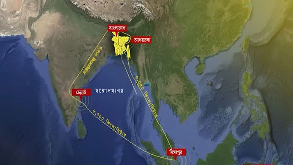 বাংলাদেশের ভেতর দিয়ে সেভেন সিস্টার্সে ব্যান্ডউইথ নেয়ার প্রস্তাব বাতিল