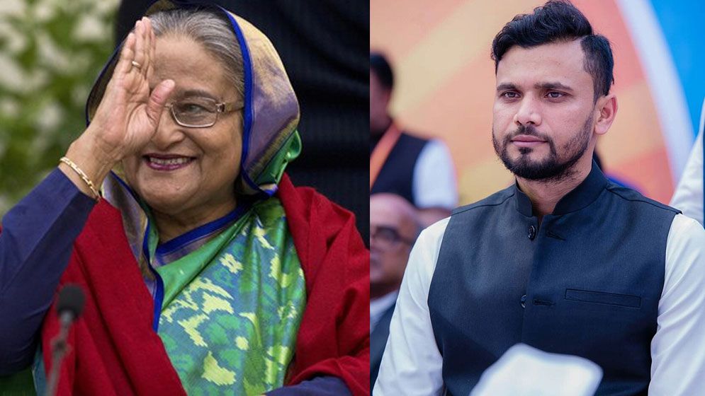 শেখ হাসিনাকে দেশে ফিরিয়ে আনতে রাজপথে মাশরাফি, যা জানা যাচ্ছে