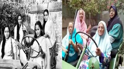 গাড়িতে বসা ভাইরাল ৪ নারীর কেউই মুক্তিযোদ্ধা নয়