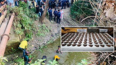 খালে মিলল থানা থেকে লুট হওয়া ৬১২ বুলেট