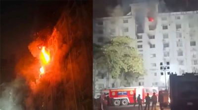 সচিবালয়ে আগুন: ৭ নম্বর ভবনে যেসব মন্ত্রণালয়
