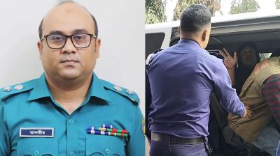 আসামি হয়ে আদালতে সেই পুলিশ কর্মকর্তা
