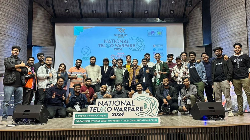 ইডব্লিউইউ টেলিকম ক্লাবের ‘ন্যাশনাল টেলকো ওয়ারফেয়ার ২০২৪’ সম্পন্ন