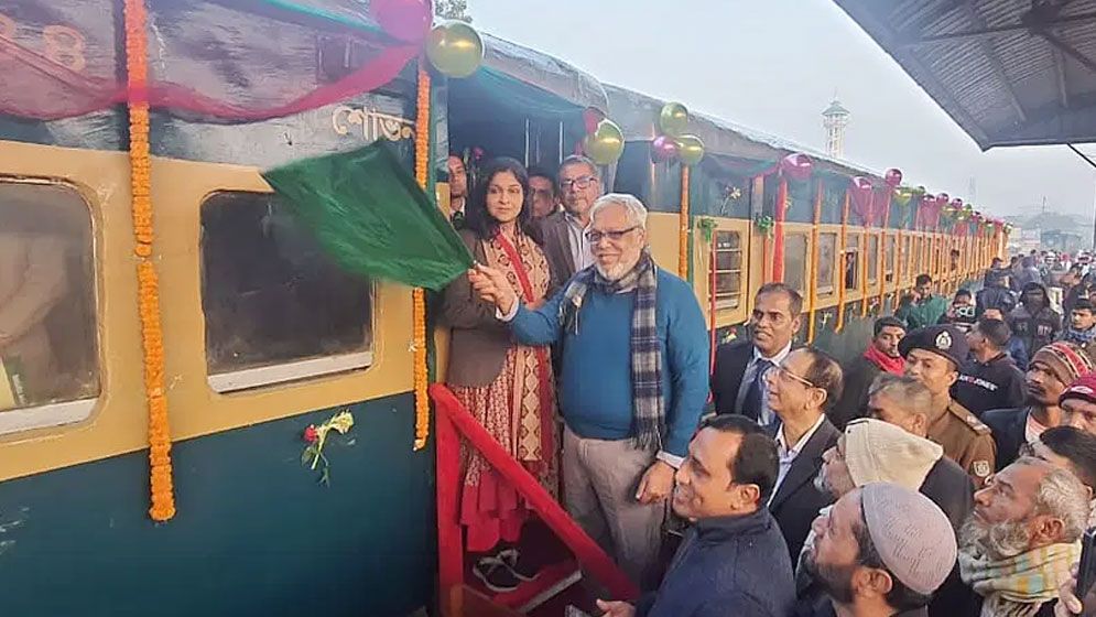 ঢাকা-গাজীপুর রুটে চালু হলো ৪ জোড়া কমিউটার ট্রেন