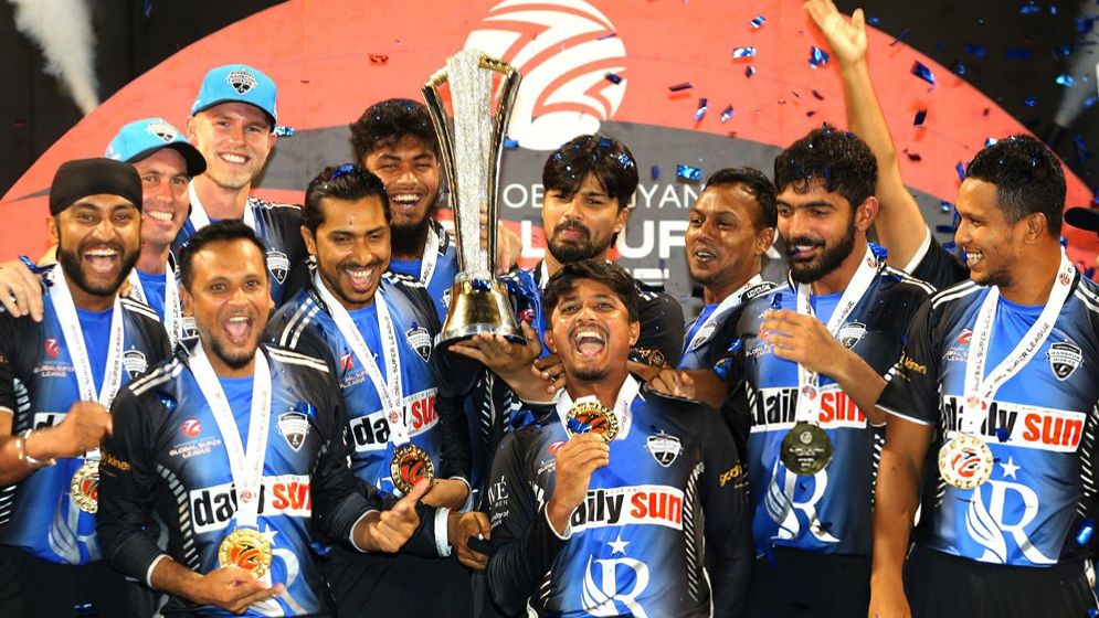 গ্লোবাল সুপার লিগে চ্যাম্পিয়ন রংপুর রাইডার্স